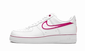 AIR FORCE 1 '07 MNS WMNS "Airbrush - Pink" suede upper PaddedCollar