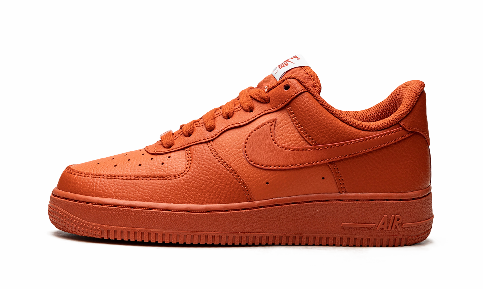 AIR FORCE 1 '07 MNS WMNS "Triple Orange" Eco friendly materials