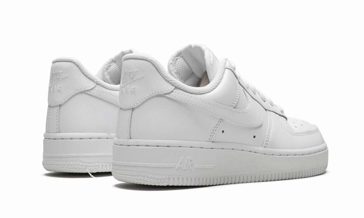 AIR FORCE 1 '07 MNS WMNS "White on White" Cruise Walk Arch Support Design
