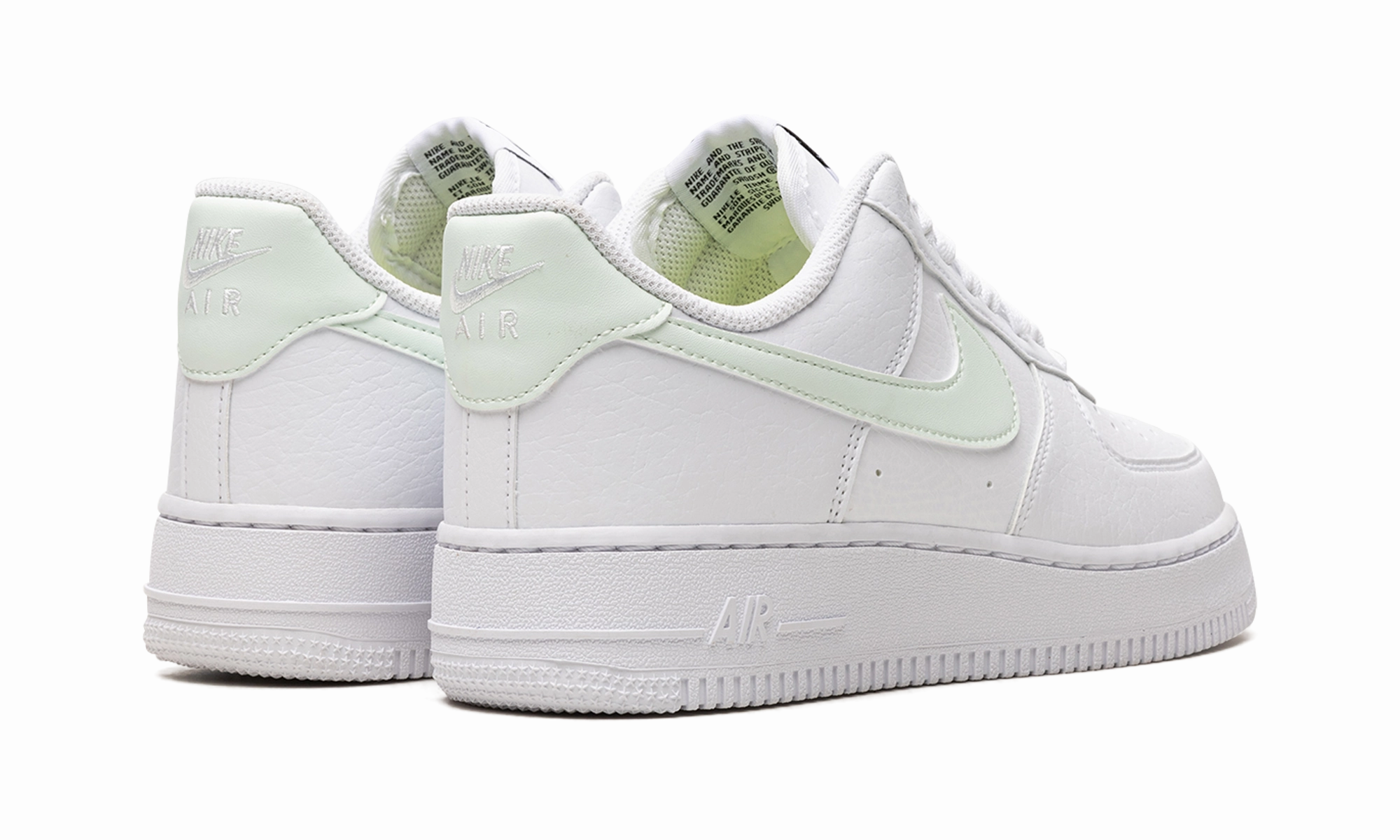 AIR FORCE 1 '07 NEXT NATURE WMNS "Barely Green" Ultra grip Dry Touch