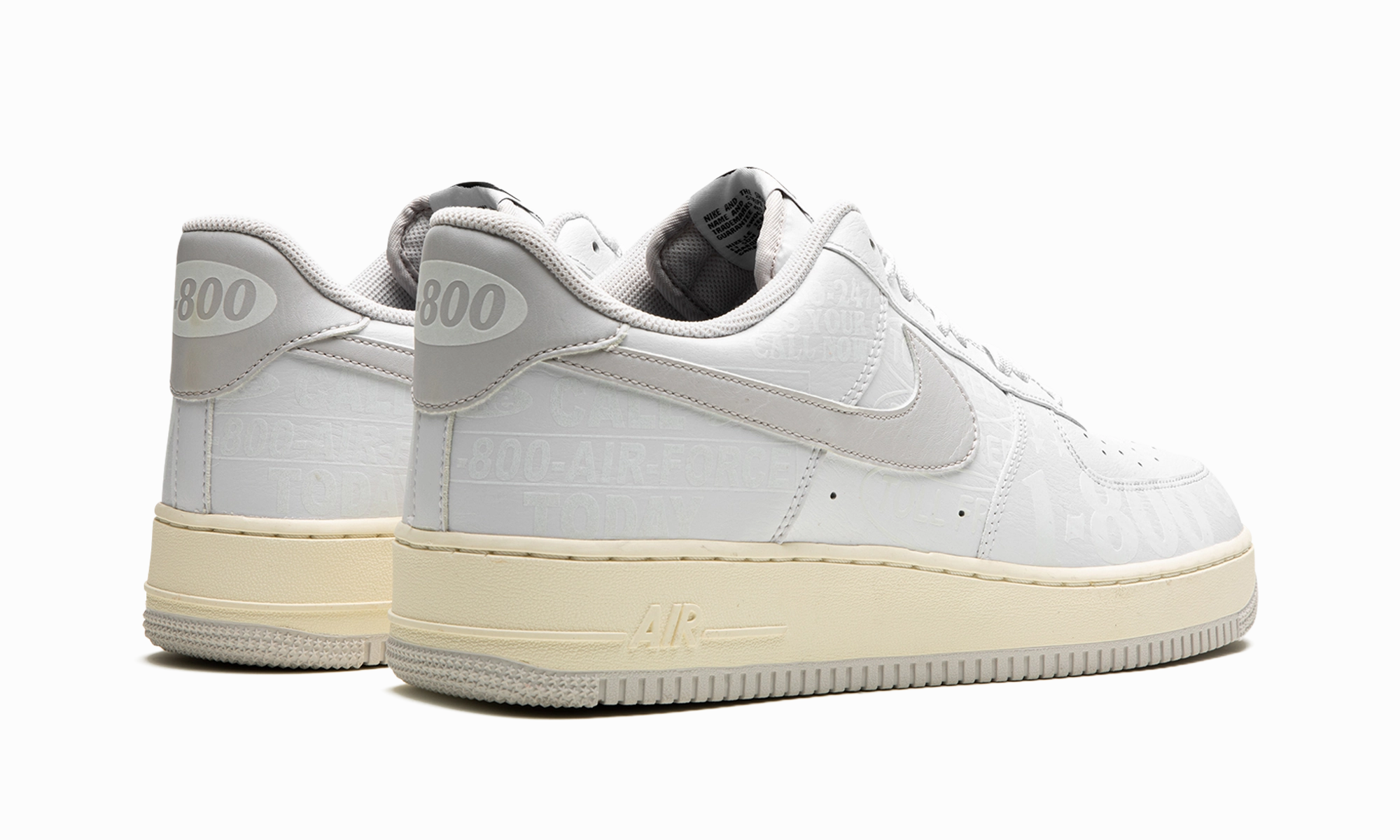 Air Force 1 '07 PRM "1-800" Urban Goer Jogging Gear