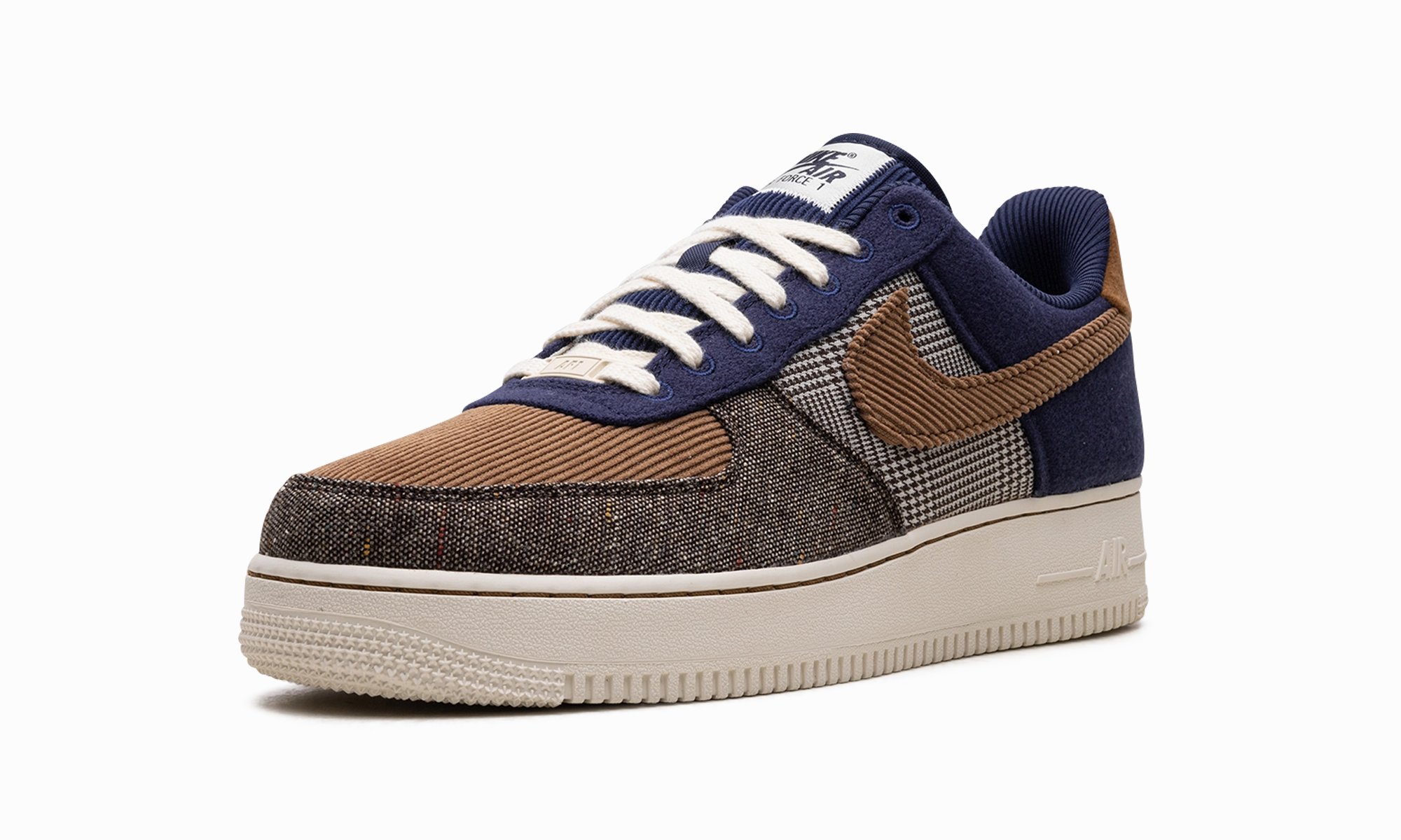 Air Force 1 '07 PRM "Tweed Corduroy" Blossom Lane Cushioned Insole