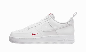 Air Force 1 '07 "Mini Red Swoosh" Smooth Grip