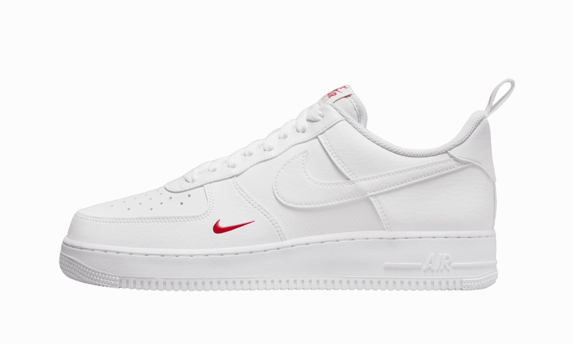 Air Force 1 '07 "Mini Red Swoosh" Unisex style