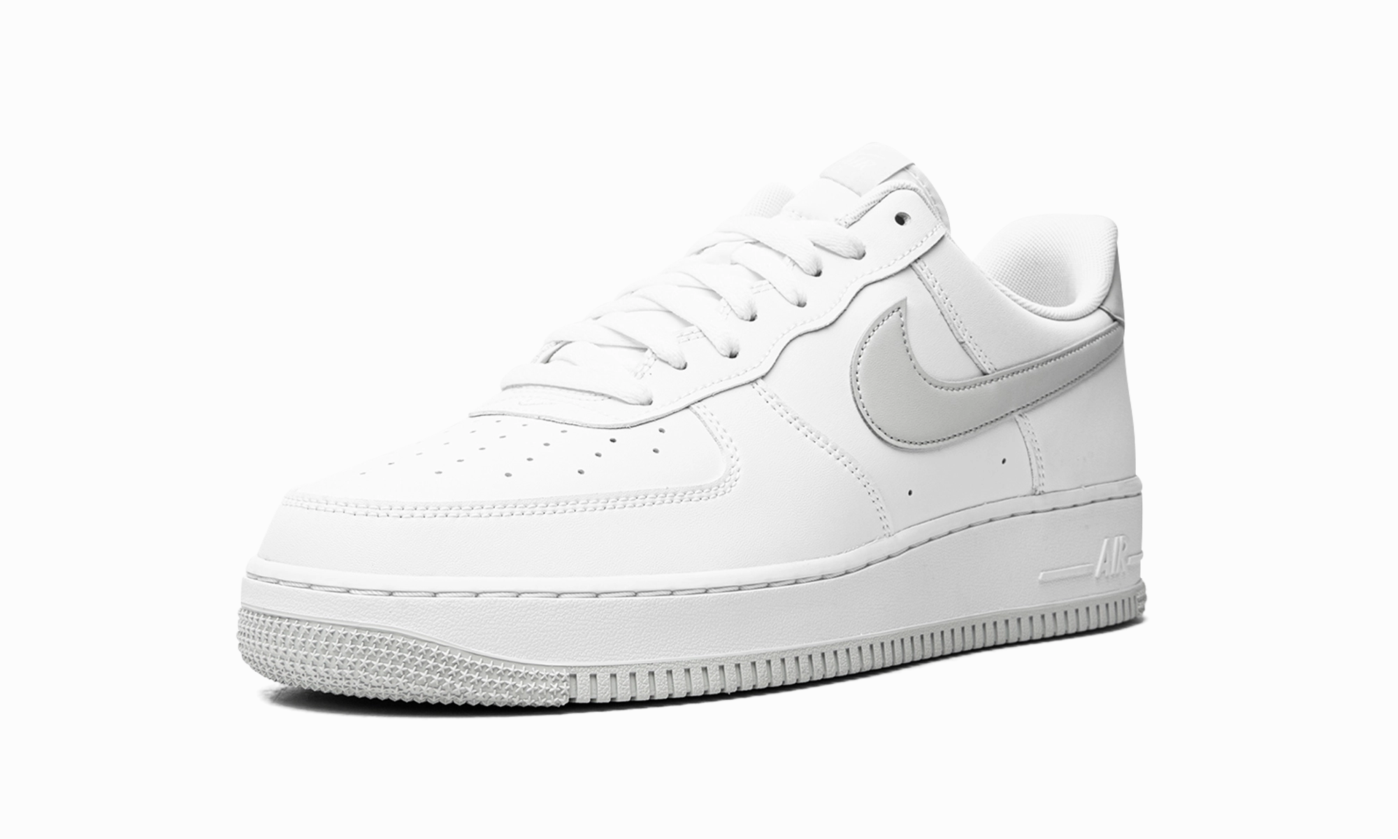 suede upper Air Force 1 '07 "Pure Platinum"
