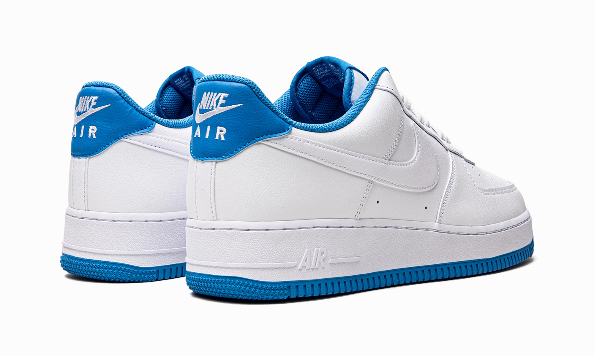 Air Force 1 '07 "White / Light Photo Blue" Busy Streets