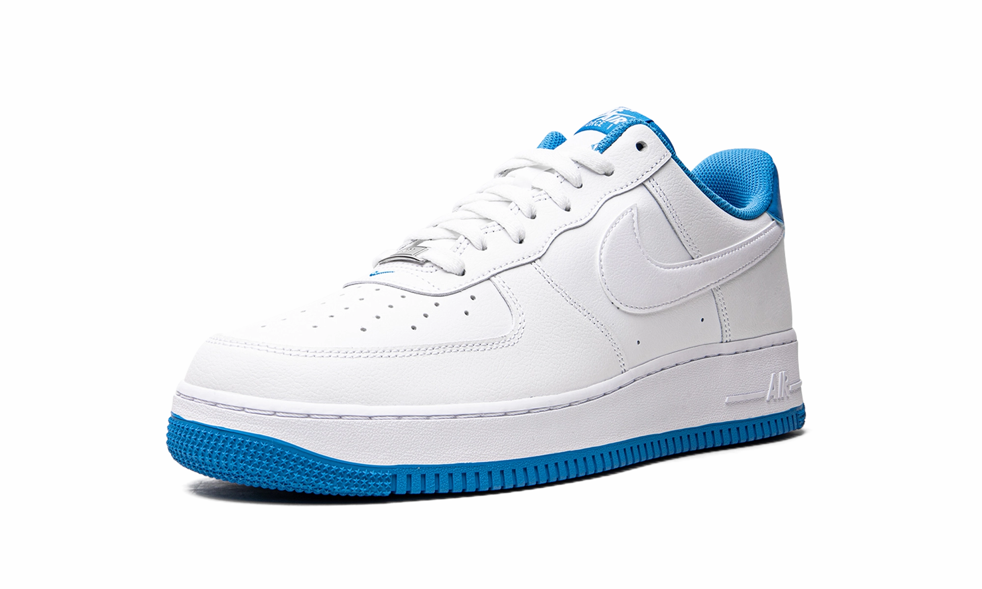 Air Force 1 '07 "White / Light Photo Blue" Breathable Design ArchSupport