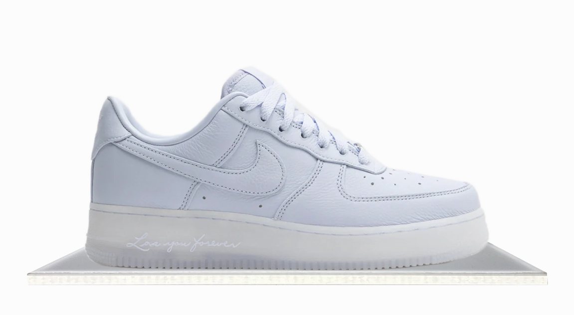 Concert Style Comfortable Style Air Force 1 Drake NOCTA Certified Lover Boy 'Palest Purple'