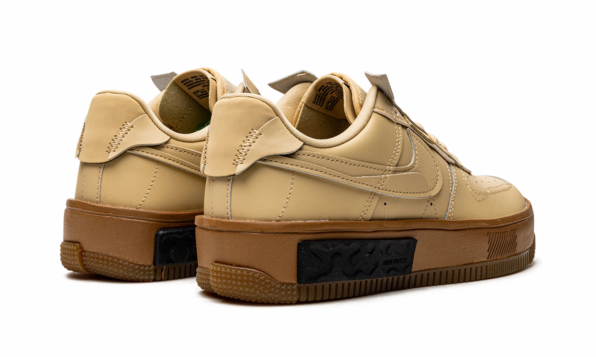 Sleek Aesthetic Trend Style AIR FORCE 1 FONTANKA WMNS "Sesame"