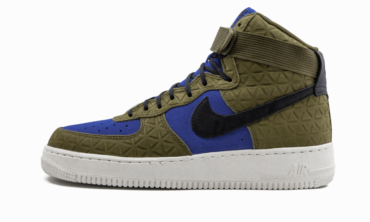 AIR FORCE 1 HI PRM SUEDE WMNS "Olive Flak" Unisex Design