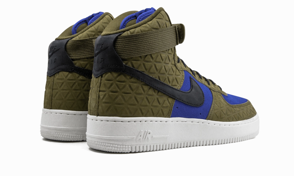 Quiet Steps AIR FORCE 1 HI PRM SUEDE WMNS "Olive Flak"