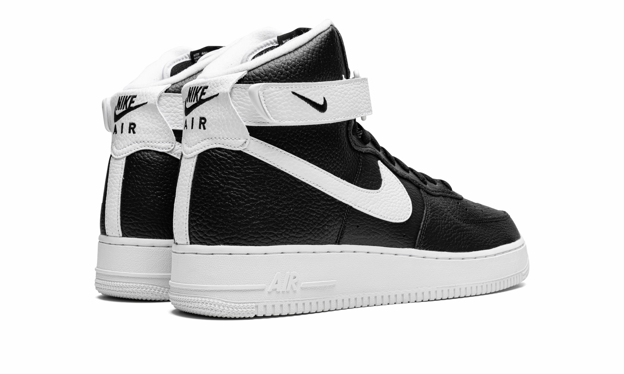 Roam Free Sturdy Support Air Force 1 High '07 "Black / White"