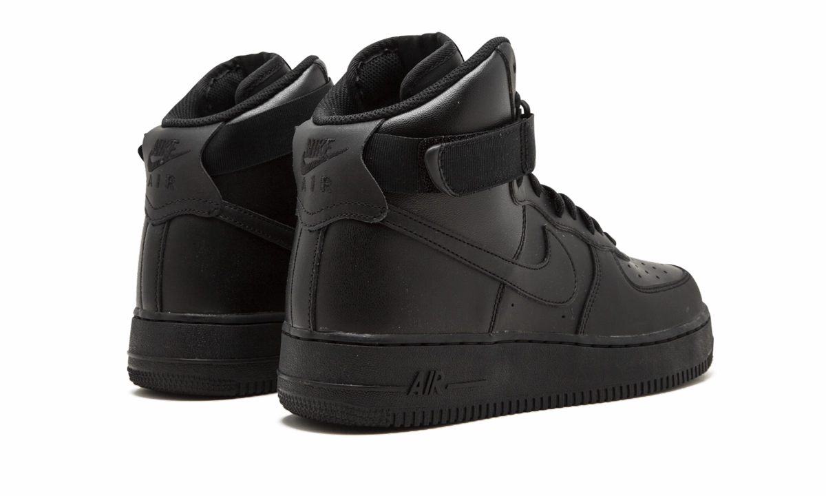 Air Force 1 High '07 "Triple Black" All-day Comfort Style Neutral