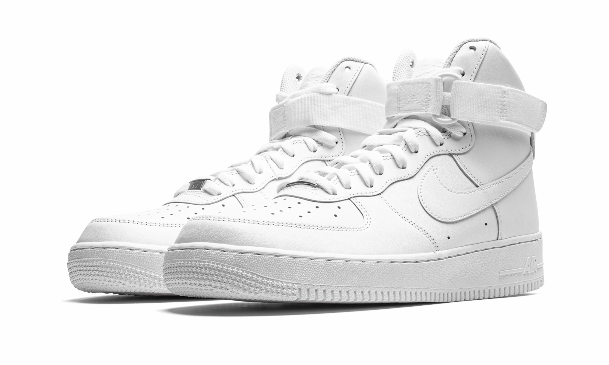 Evening Pace School friendly Air Force 1 High '07 "Triple White"
