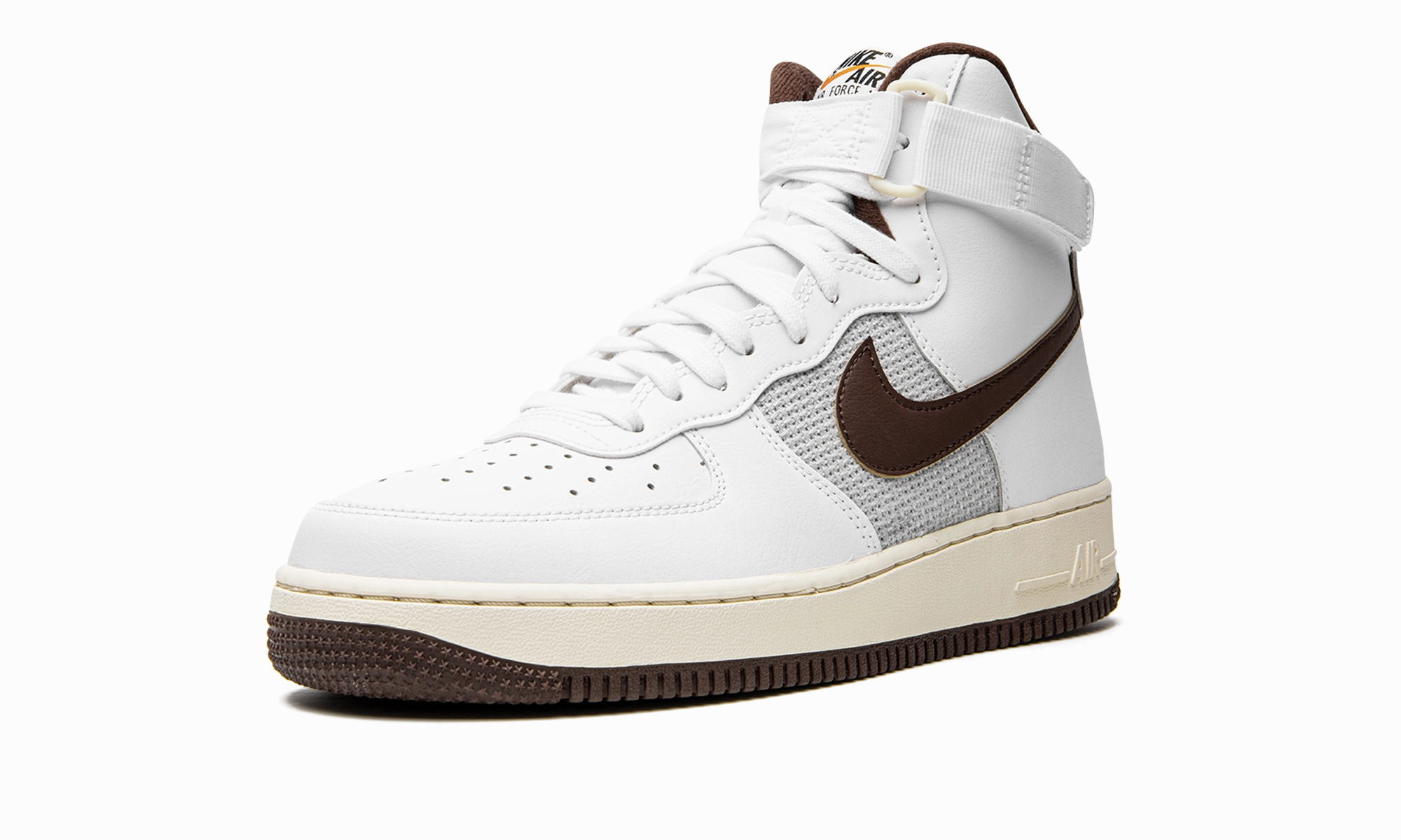 Air Force 1 High '07 "White Light Chocolate" Comfort Walk boho vibe