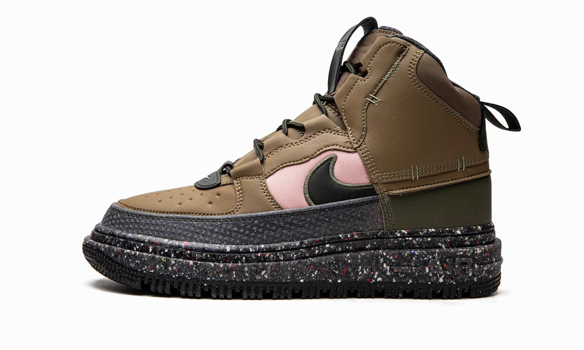 Air Force 1 High Boot NN "Brown Kelp" Wave Step Walk Easy