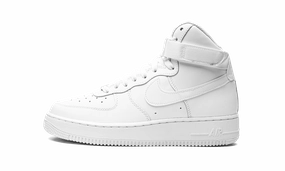Stylish Fit Recycled fabric Air Force 1 High Le GS "Triple White"