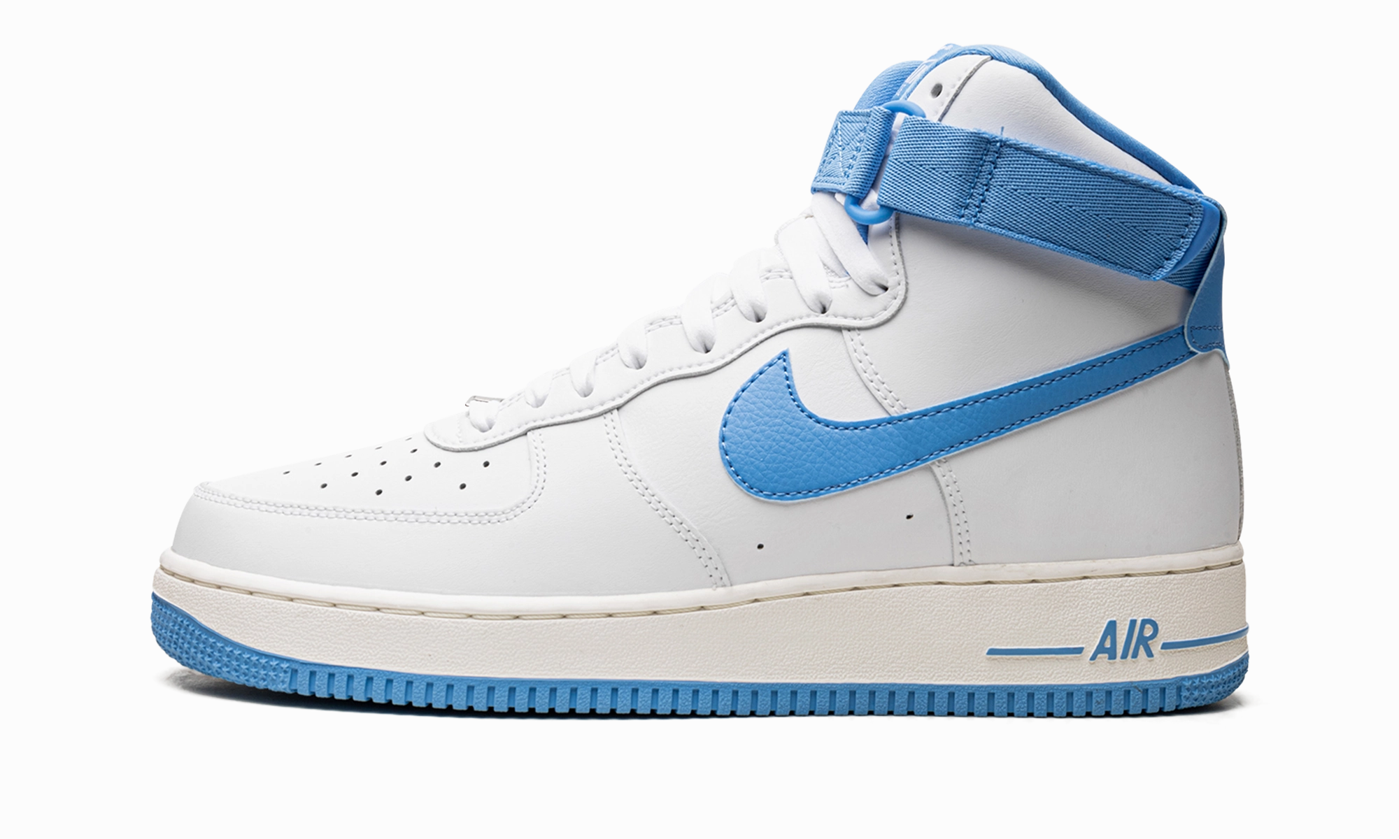 Light support Snow Jog AIR FORCE 1 HIGH MNS WMNS "University Blue"