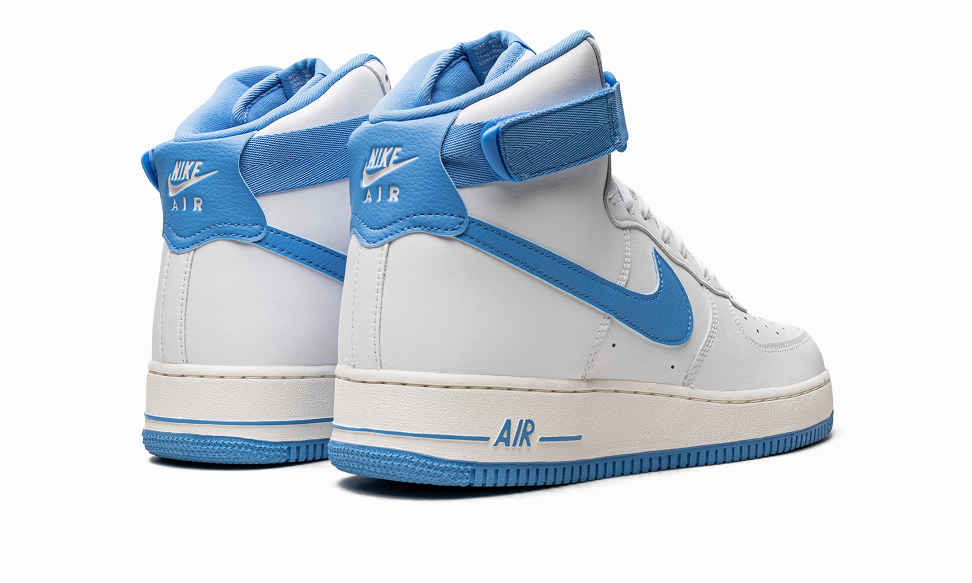 AIR FORCE 1 HIGH MNS WMNS "University Blue" Block Stride