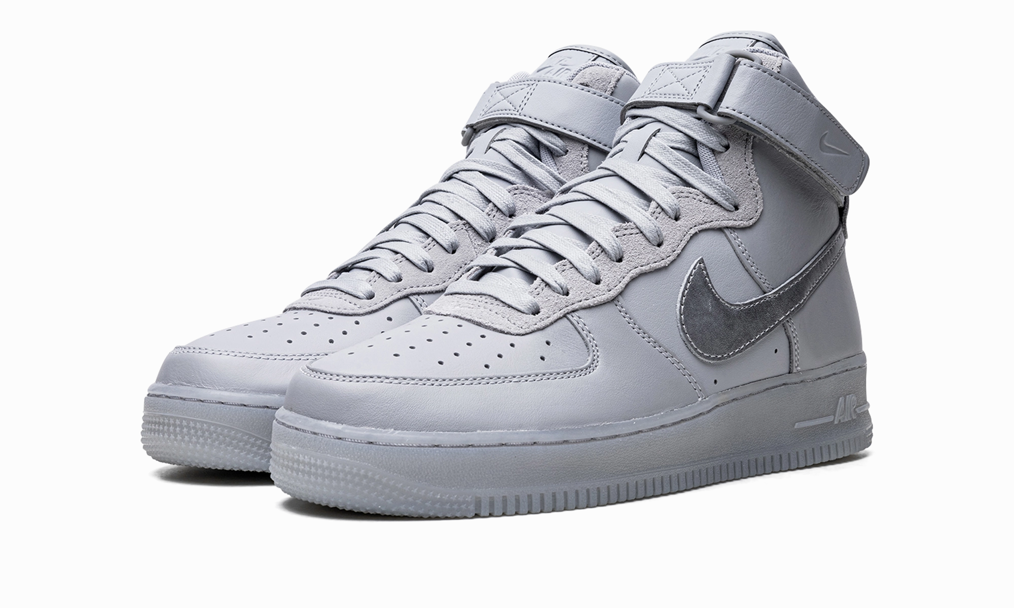 Air Force 1 High "Grey Volt" Street Movement Block Step