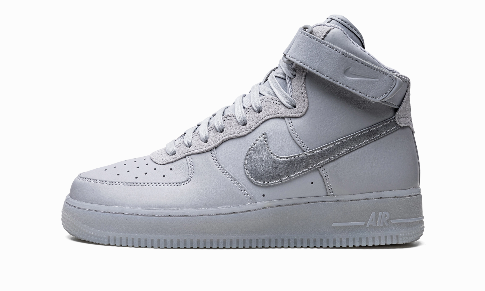 Air Force 1 High "Grey Volt" Simple Edge
