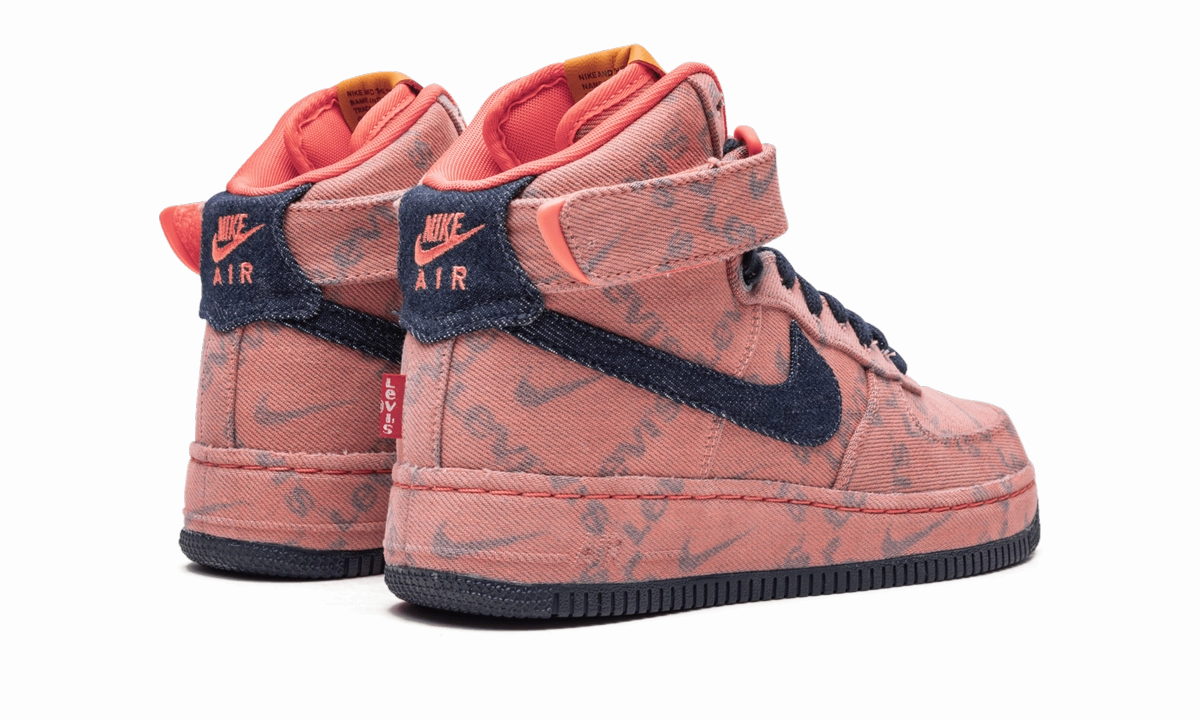 Air Force 1 High "Levi's Denim" Cushioned Fit All Season Use