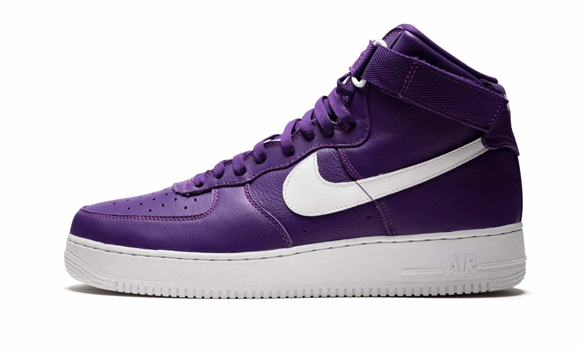 Air Force 1 High Retro QS "Purple / White" Running Comfort