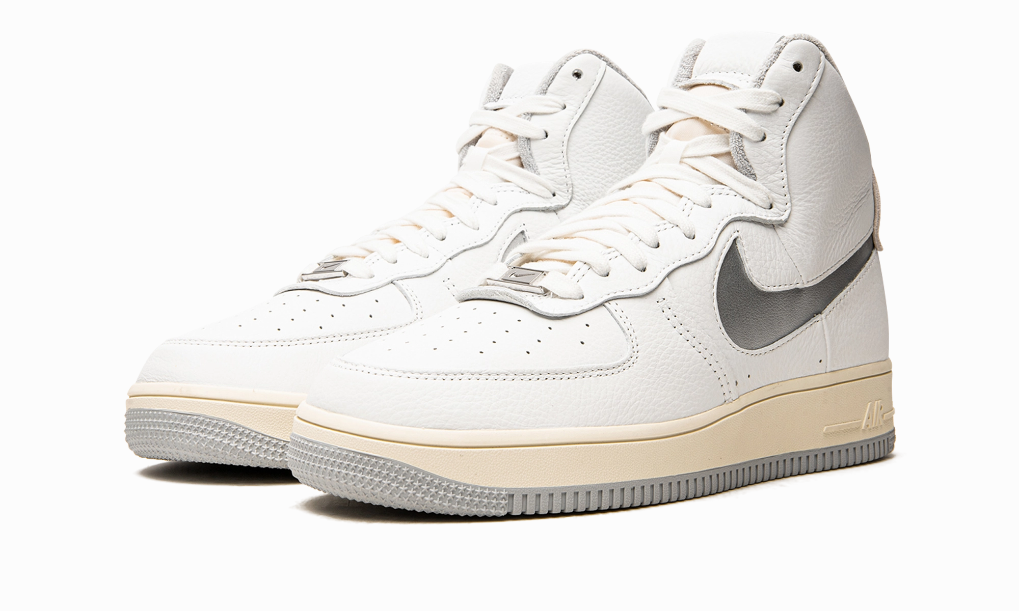 Free Movement AIR FORCE 1 HIGH SCULPT MNS WMNS "White / Silver"