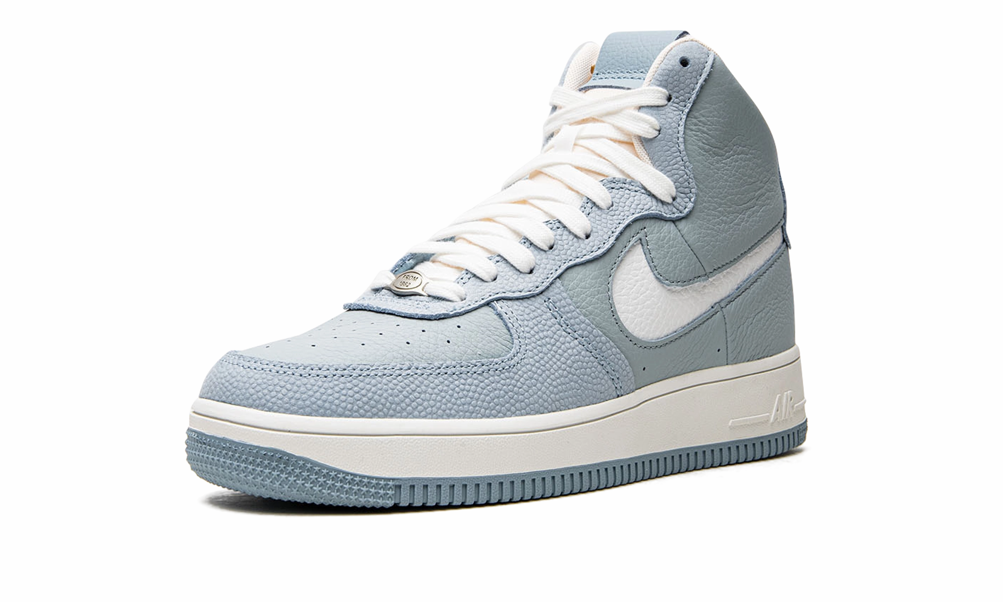 Anti   Blister Everyday Wearability AIR FORCE 1 HIGH SCULPT MNS WMNS "Worn Blue"