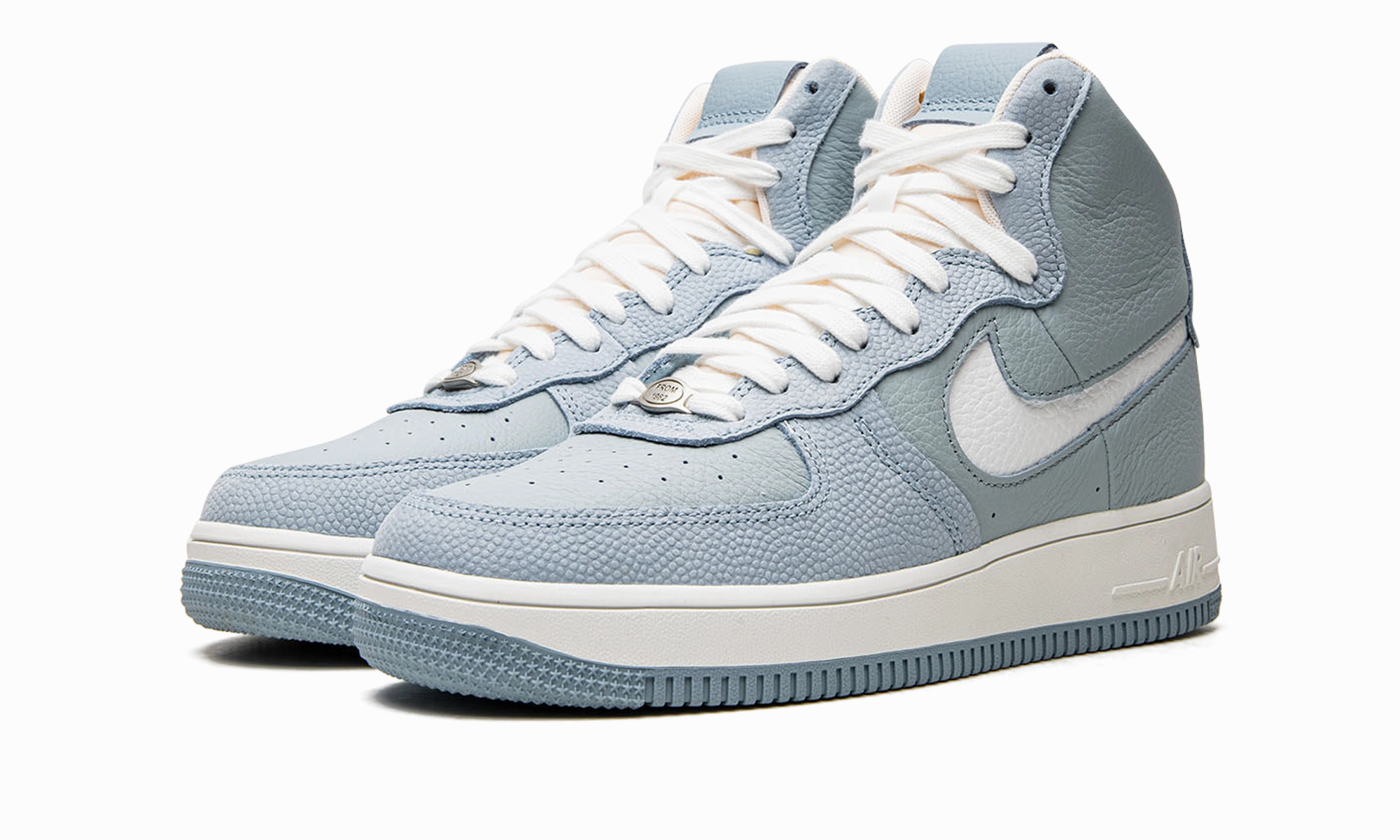 Wear-Ready Shoes Comfortable Padding AIR FORCE 1 HIGH SCULPT MNS WMNS "Worn Blue"