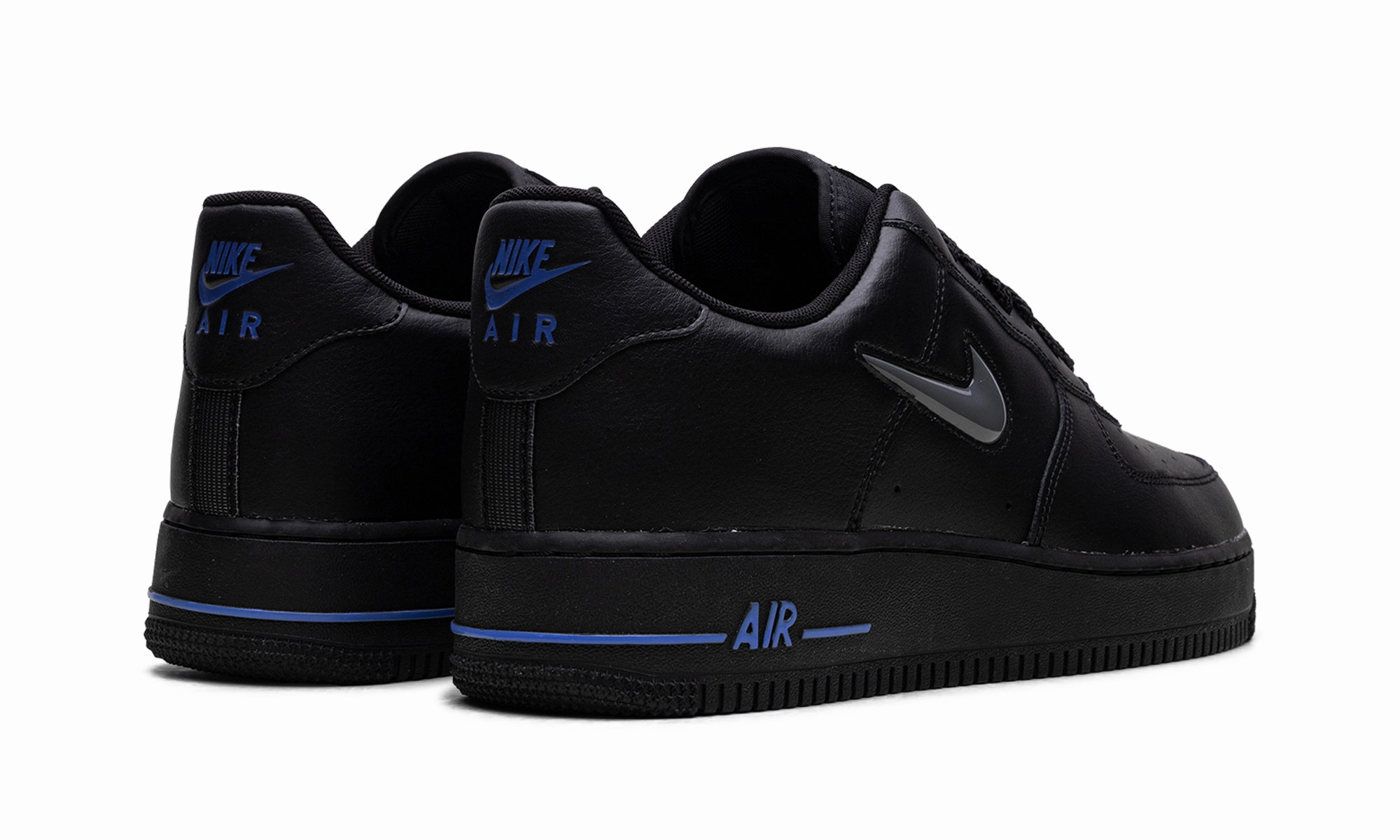 Flat Grip Dog Pace Air Force 1 Jewel "Black / Dark Grey"