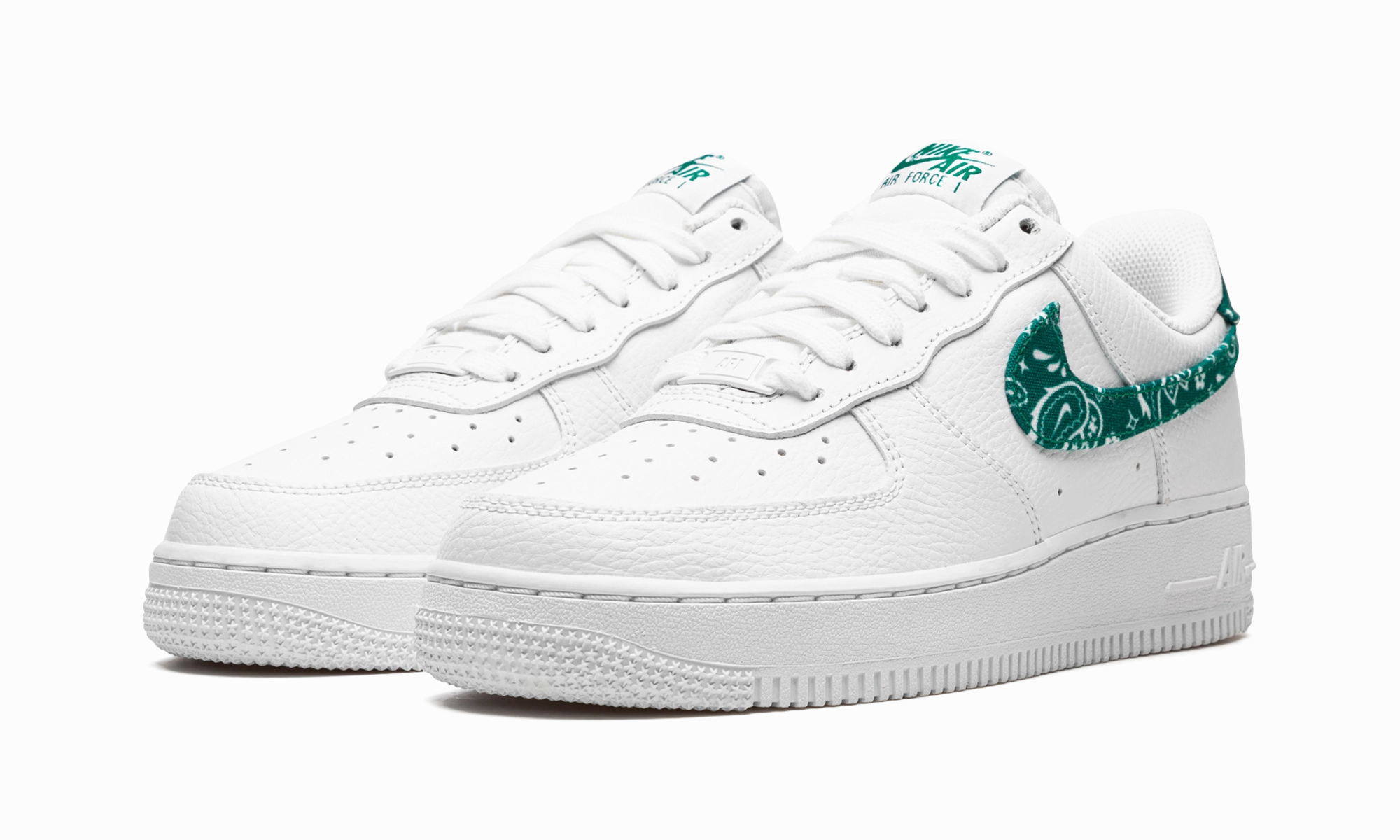 Practical Design Sunset Walk AIR FORCE 1 LO '07 ESSEN MNS WMNS "Green Paisley"