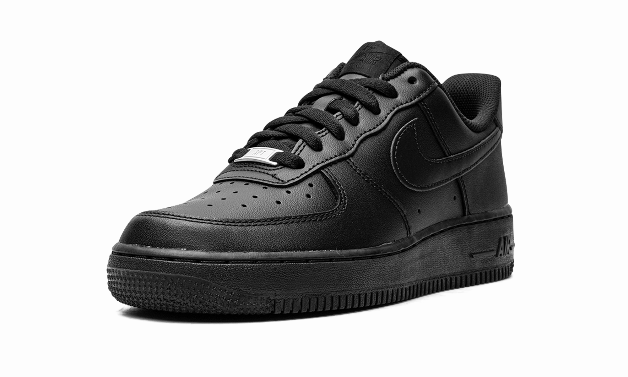 AIR FORCE 1 LO '07 MNS WMNS "Triple Black" Lifestyle Ready Calm Hike