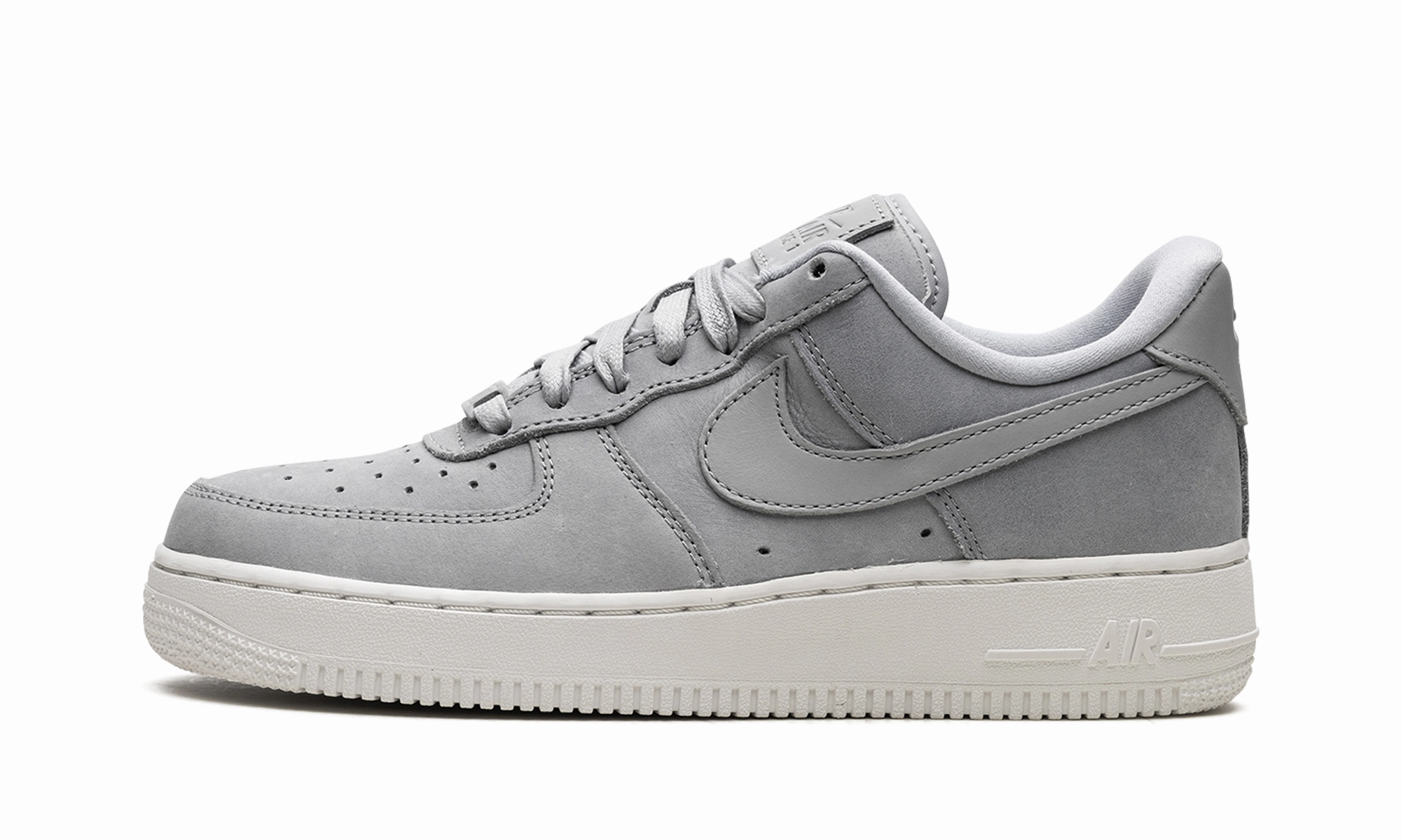 AIR FORCE 1 LO '07 PRM WMNS "Wolf Grey" Drive Friendly Flat Sole