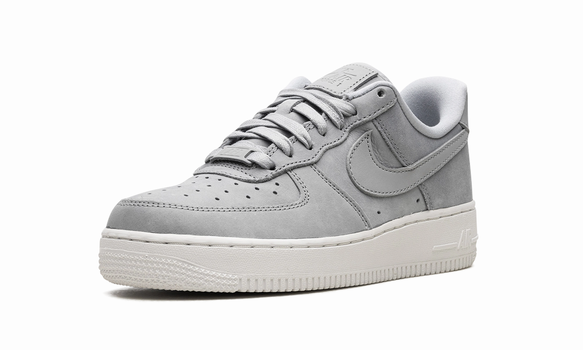 AIR FORCE 1 LO '07 PRM WMNS "Wolf Grey" Low noise Studded Trim