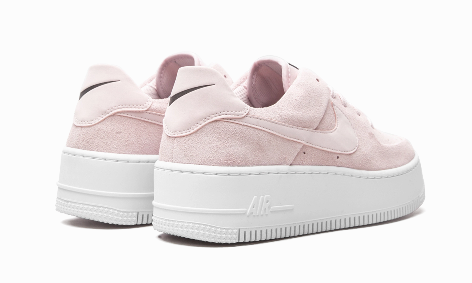 AIR FORCE 1 LO MNS WMNS "BARELY ROSE" Elastic Sides