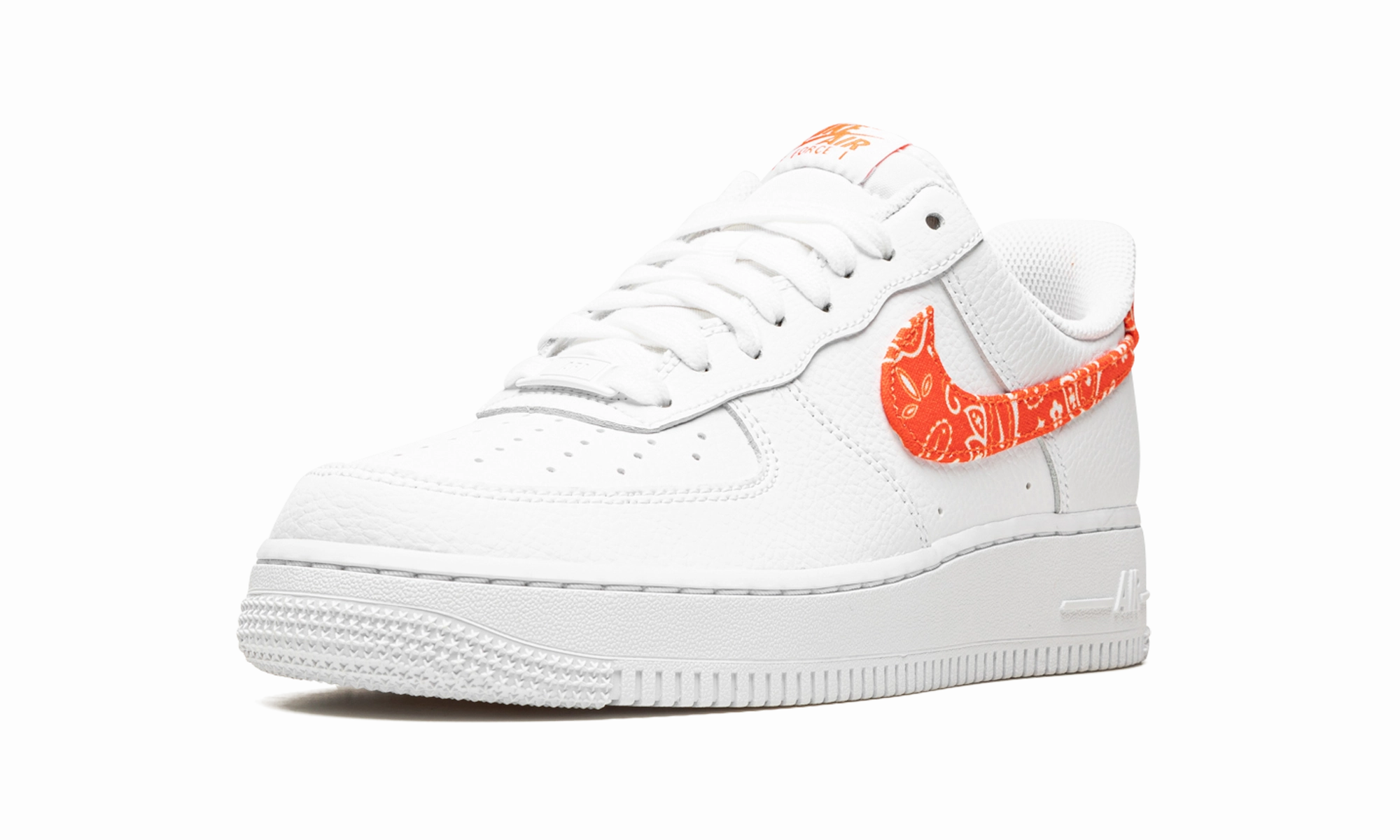 Stride Light Velcro Strap AIR FORCE 1 LO MNS WMNS "Orange Paisley"