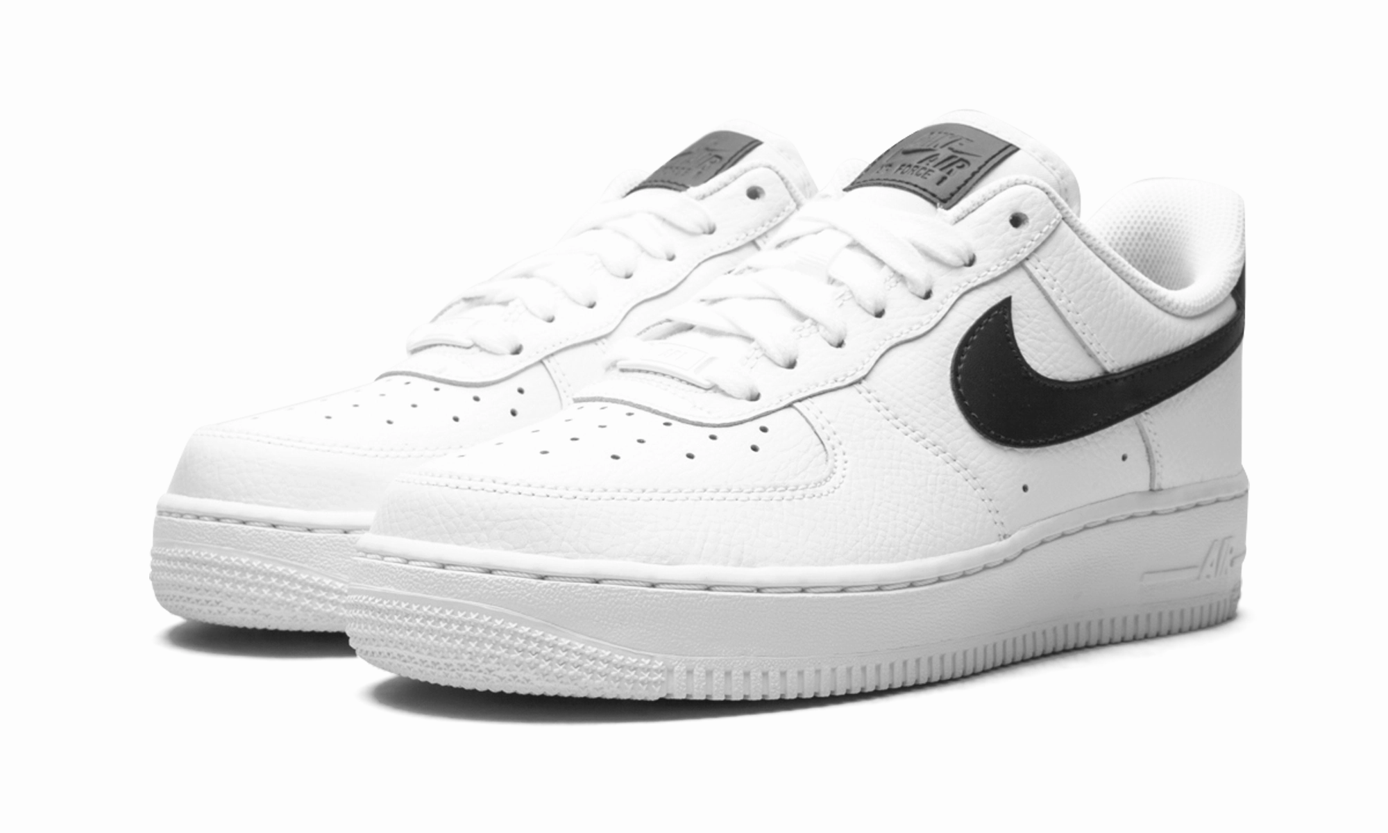 AIR FORCE 1 LO MNS WMNS "White / Black" Heel Stabilizer