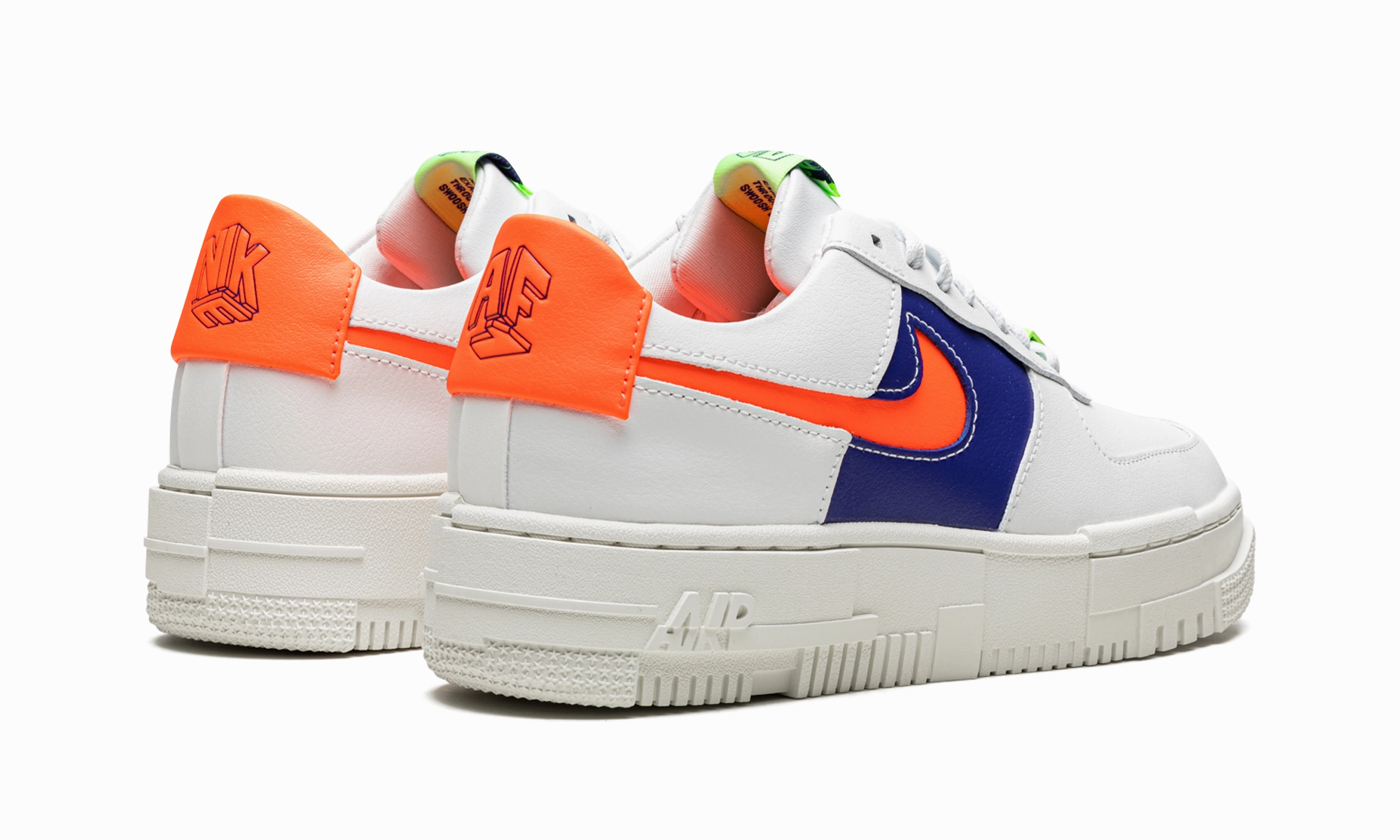 AIR FORCE 1 LO PIXEL MNS WMNS "White Concord Crimson" Outfit Upgrade All Gender Fit