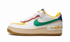 Earth Brown AIR FORCE 1 LO SHADO MNS WMNS "Summit White Neptune Green"