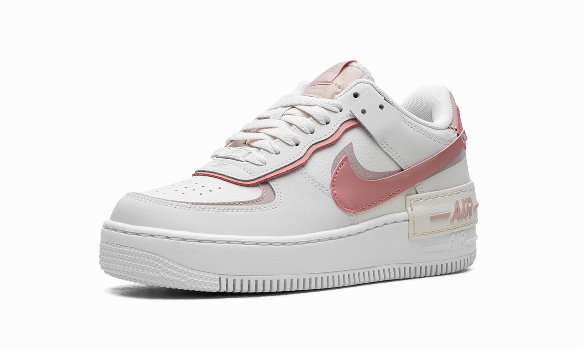 Short Trip Minimalist Look AIR FORCE 1 LO SHADO WMNS "Phantom Pink Oxford"