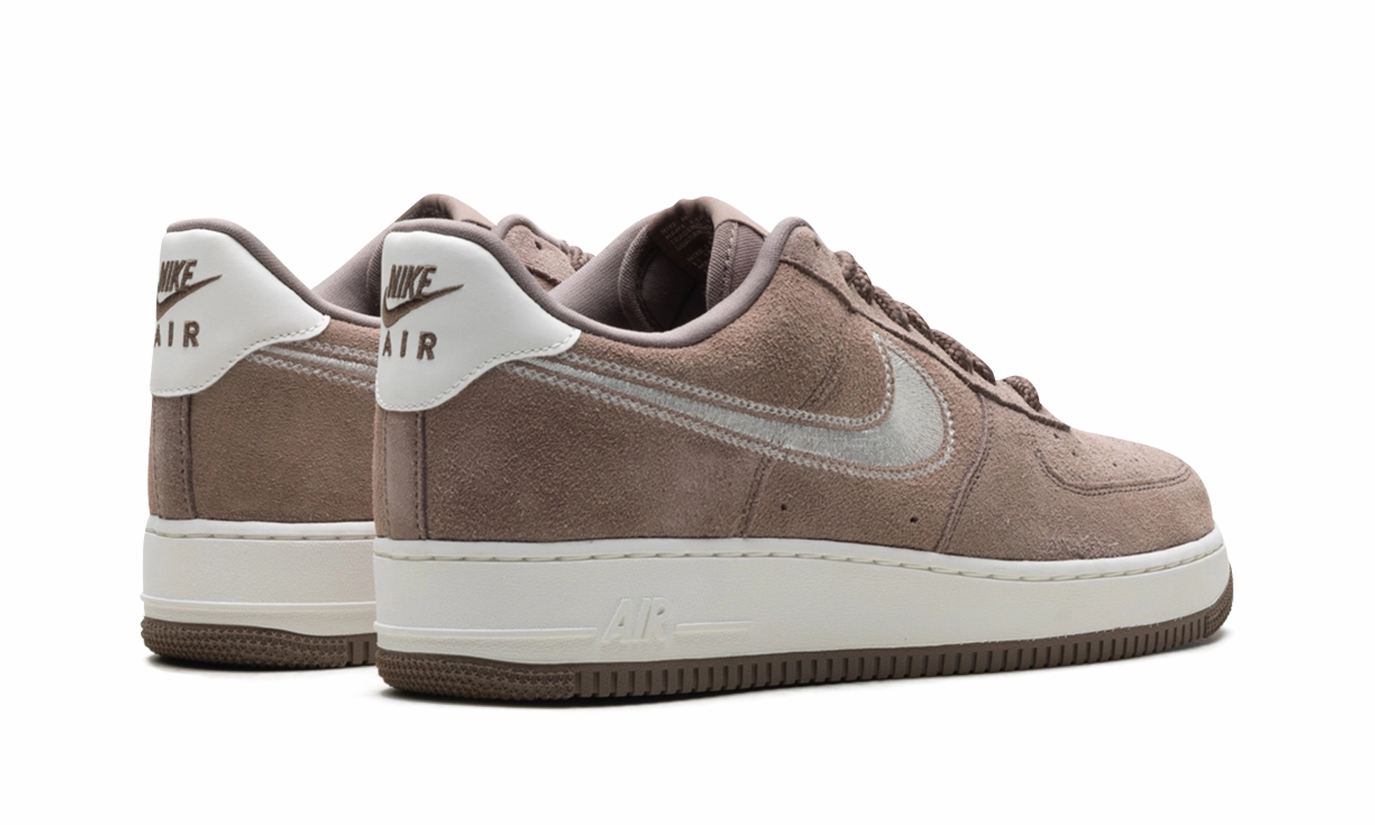 Grab Quick Low Rise Air Force 1 Low '07 LV8 "Mink Brown Embroidered Swoosh"
