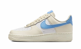 Air Force 1 Low '07 Next Nature WMNS "Pale Ivory University Blue" Harbor Jog Clean Aesthetic