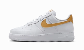 Flat Grip Air Force 1 Low '07 Next Nature Wmns "White / Metallic Gold"