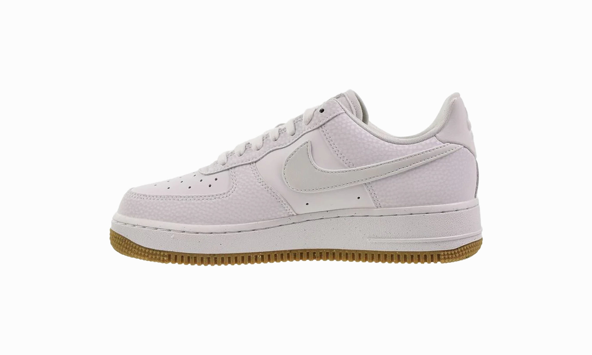 Adjustable Fit System All Round Air Force 1 Low '07 NN WMNS "White/Football Grey-Gum Light Brown"