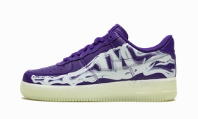 Air Force 1 Low '07 QS "Purple Skeleton Halloween" Smooth Lining Odor Control Fabric