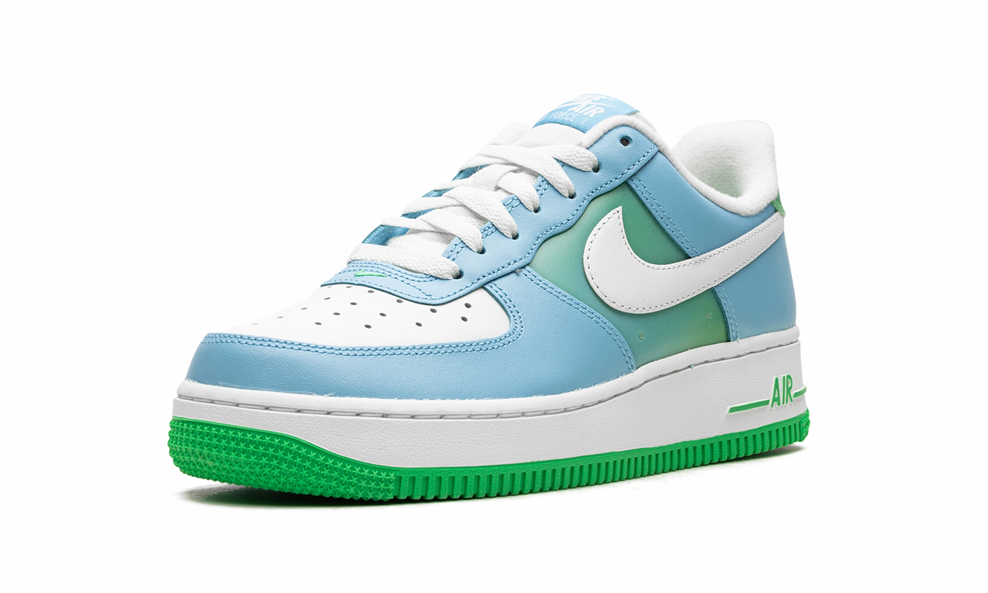 Step Control Air Force 1 Low '07 "Aquarius Blue Vapor Green"