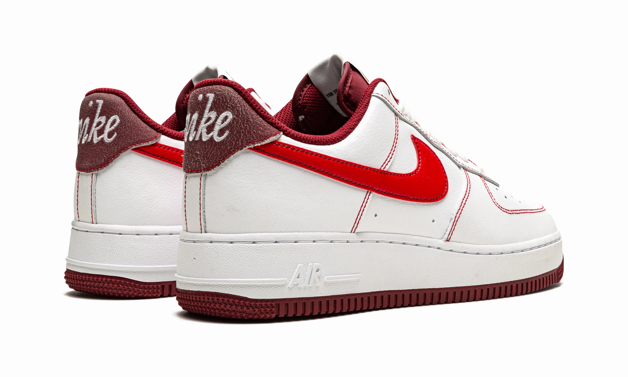 Travel Light Air Force 1 Low '07 "First Use - Team Red"