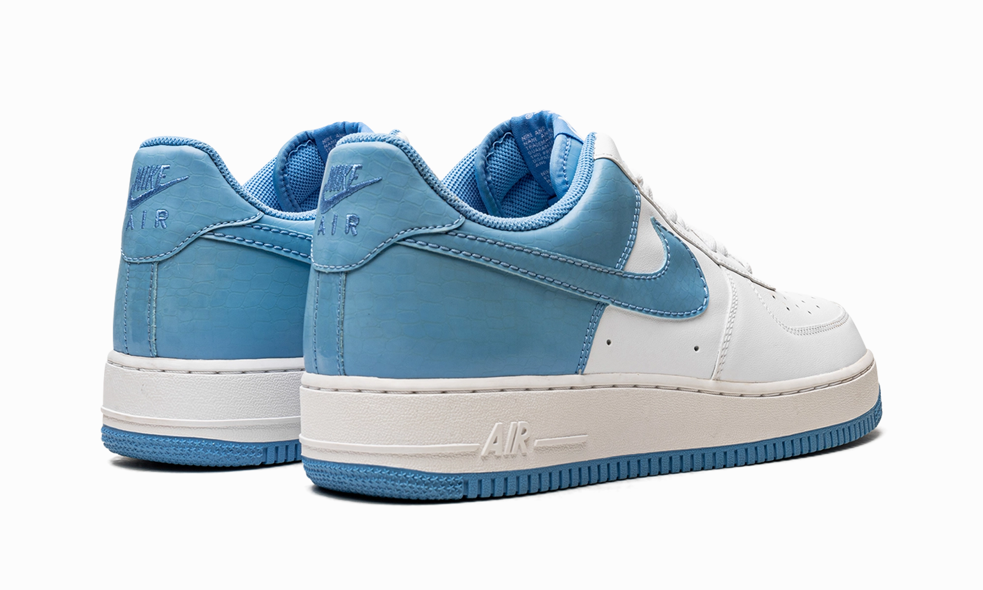 Air Force 1 Low '07 "University Blue Croc" Stable Structure