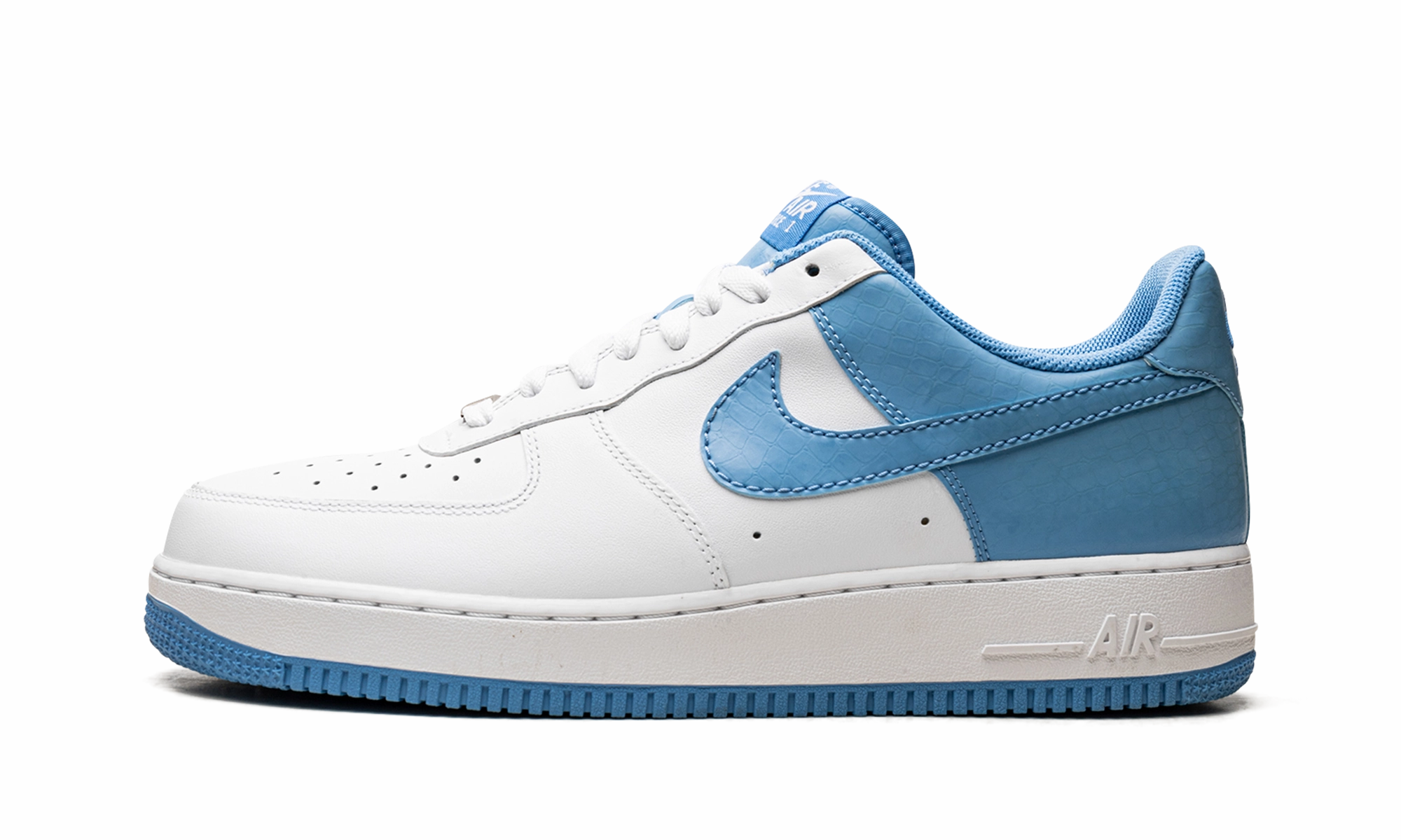 Ankle Room Soft Steps Air Force 1 Low '07 "University Blue Croc"